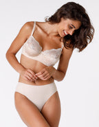 Reggiseno con ferretto senza imbottitura Exuberance, in pizzo. Alto sostegno