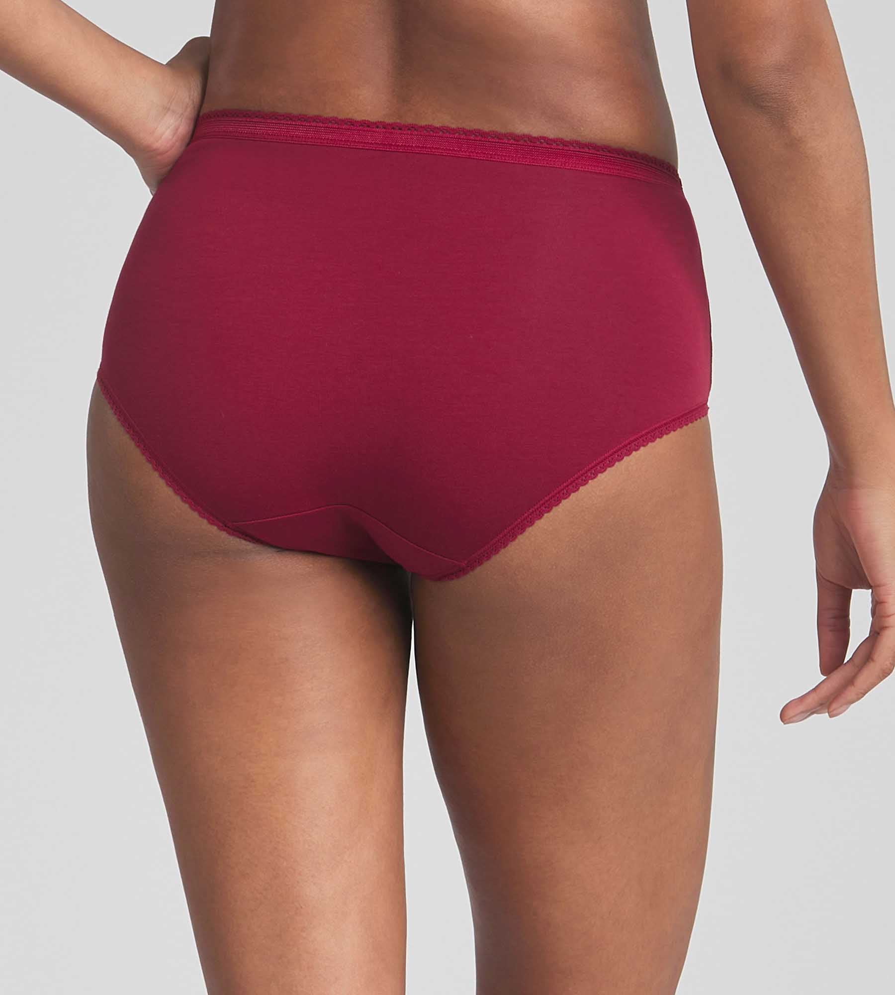 Slip Midi, Cotton Stretch - 3 Pack