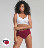 Slip Midi, Cotton Stretch - 3 Pack