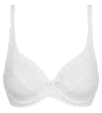 Reggiseno con ferretto bianco Flowery Lace