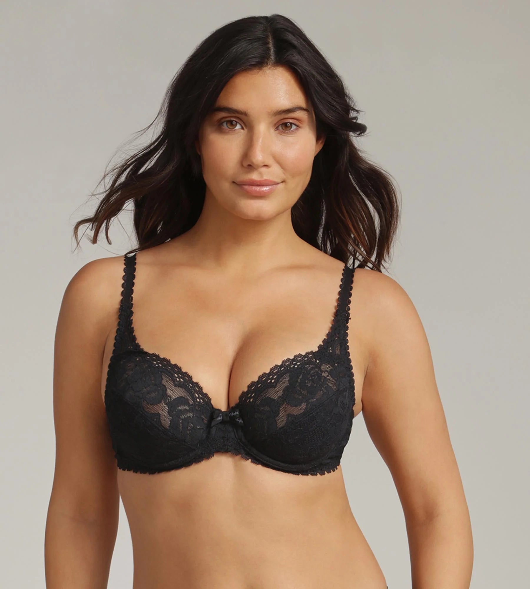 Reggiseno con ferretto bianco Flowery Lace