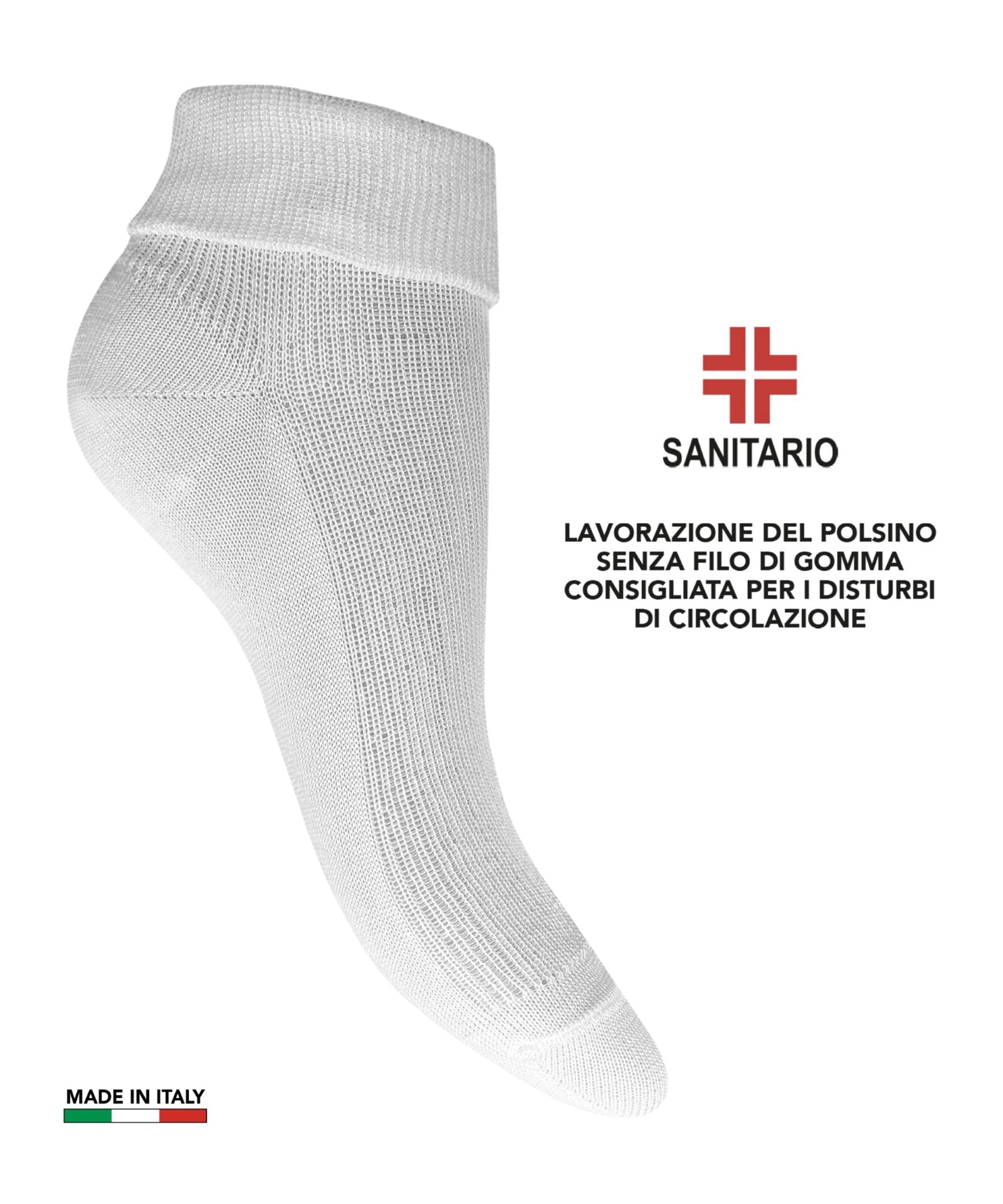 4 Paia - Calzino Donna Sanitario