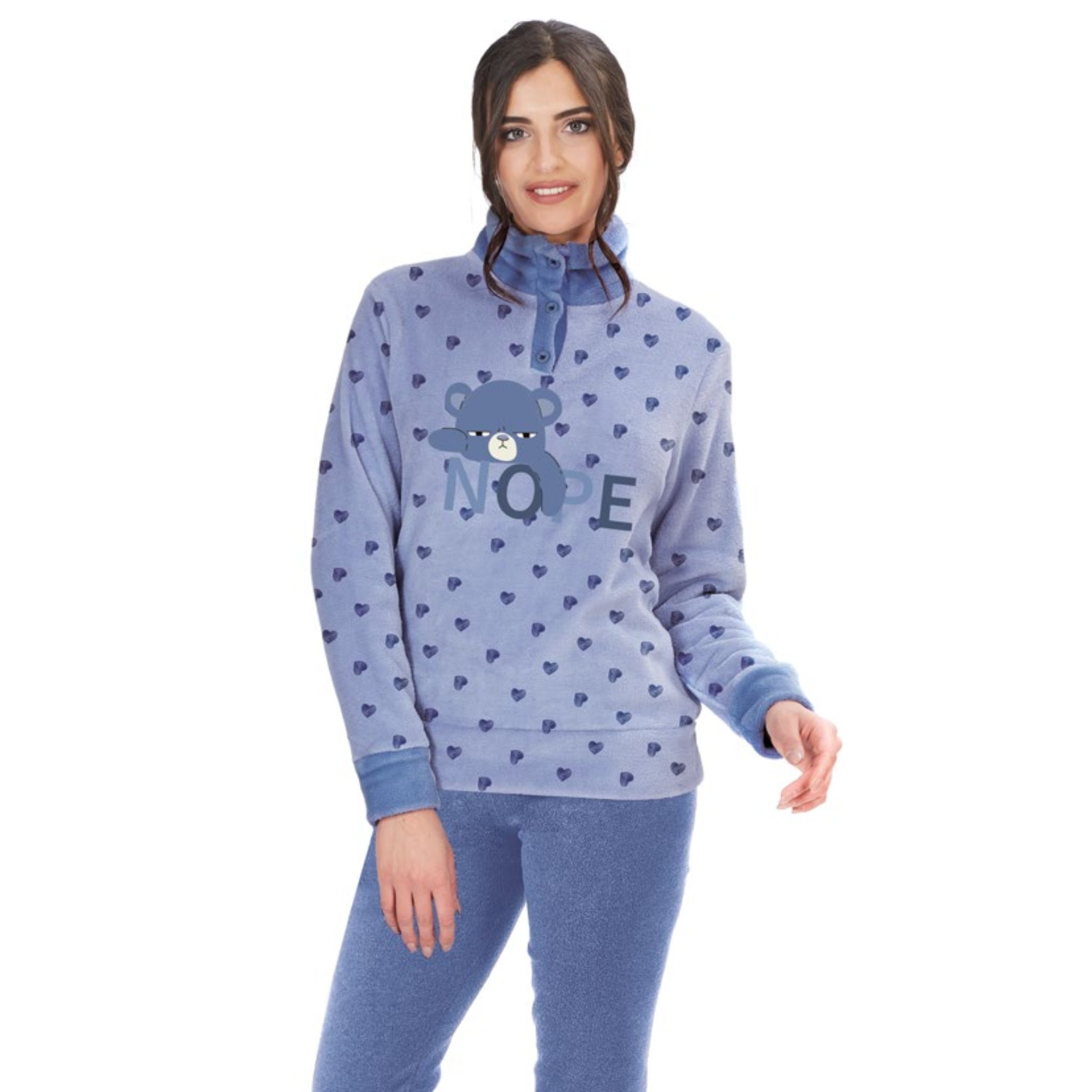 Pigiama da donna in coral
