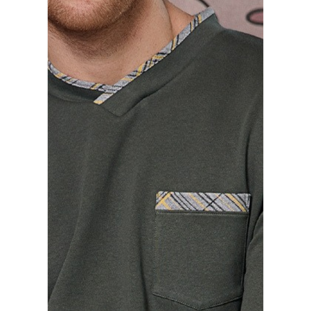 Pigiama uomo caldo cotone