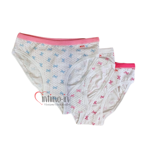 Slip bimba Tri-Pack fantasia Fiocchi