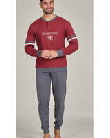 Pigiama da uomo in caldo cotone