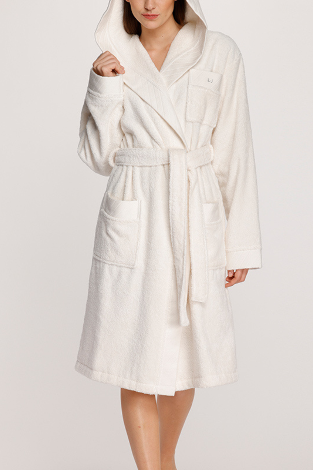 Accappatoio in spugna Diagonal