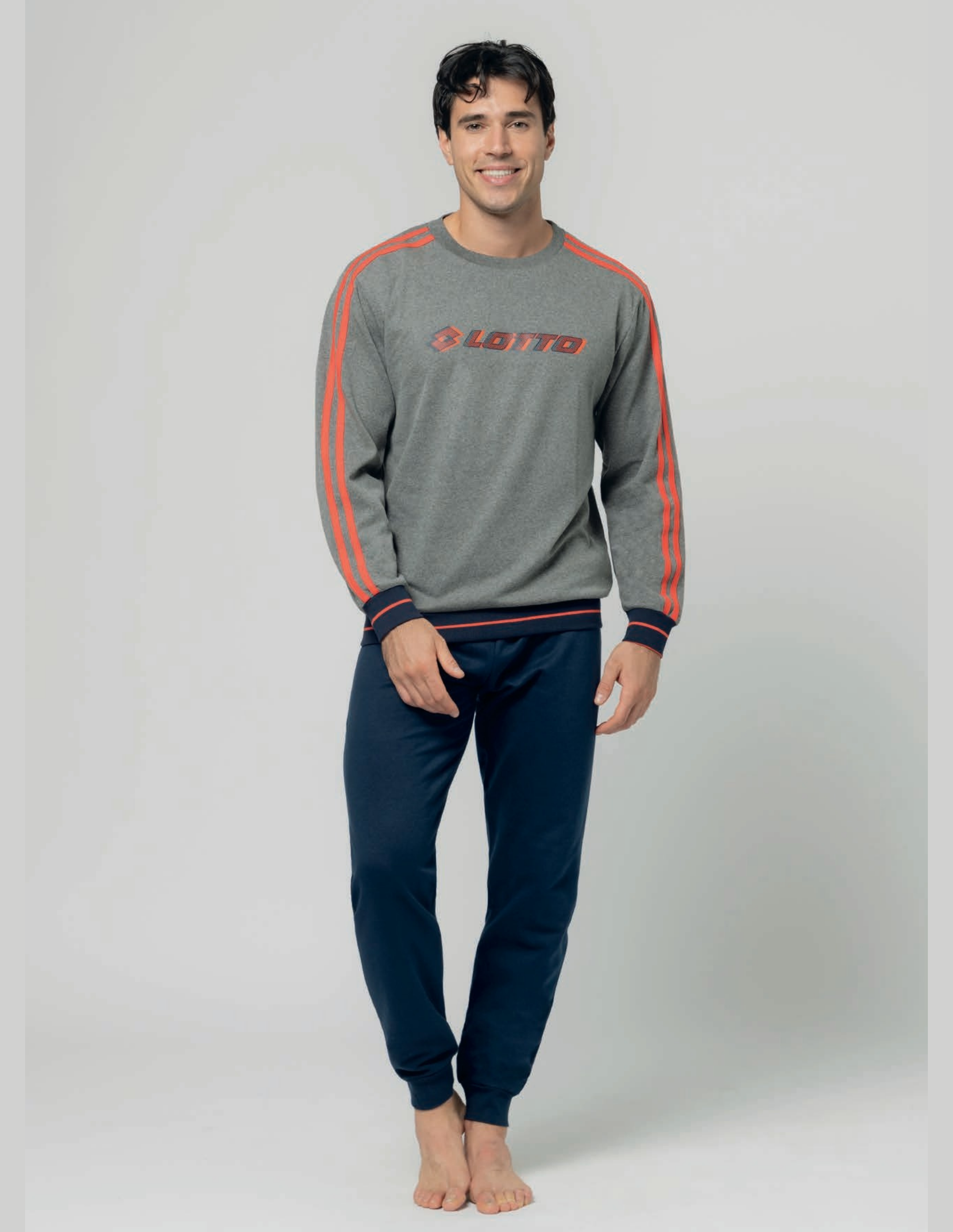 Pigiama da uomo in caldo cotone