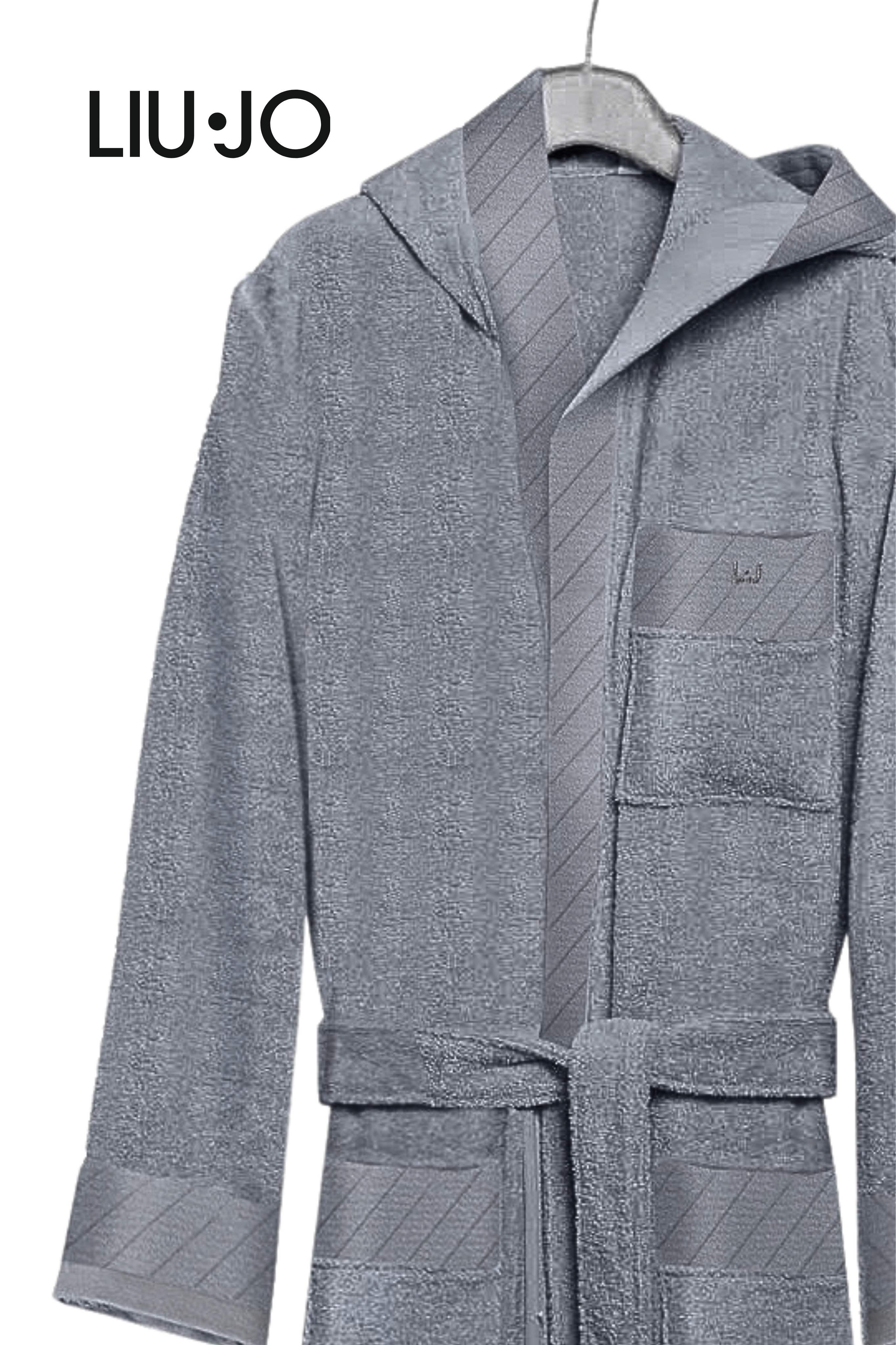 Accappatoio in spugna Diagonal