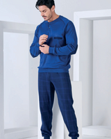 Pigiama da uomo in caldo cotone