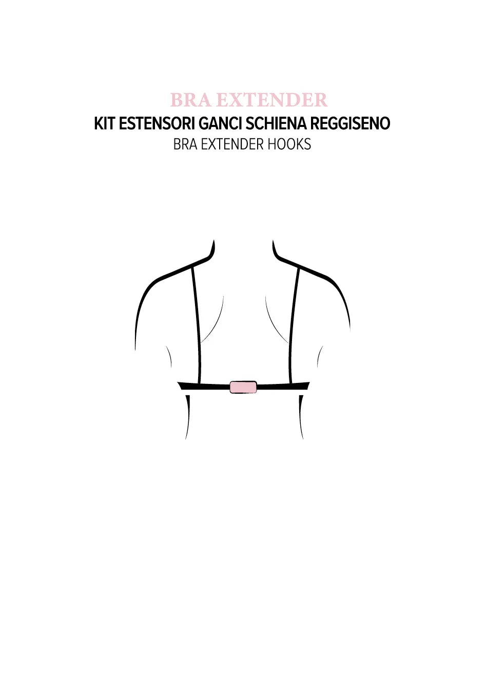 Bra Extender | Kit estensori ganci