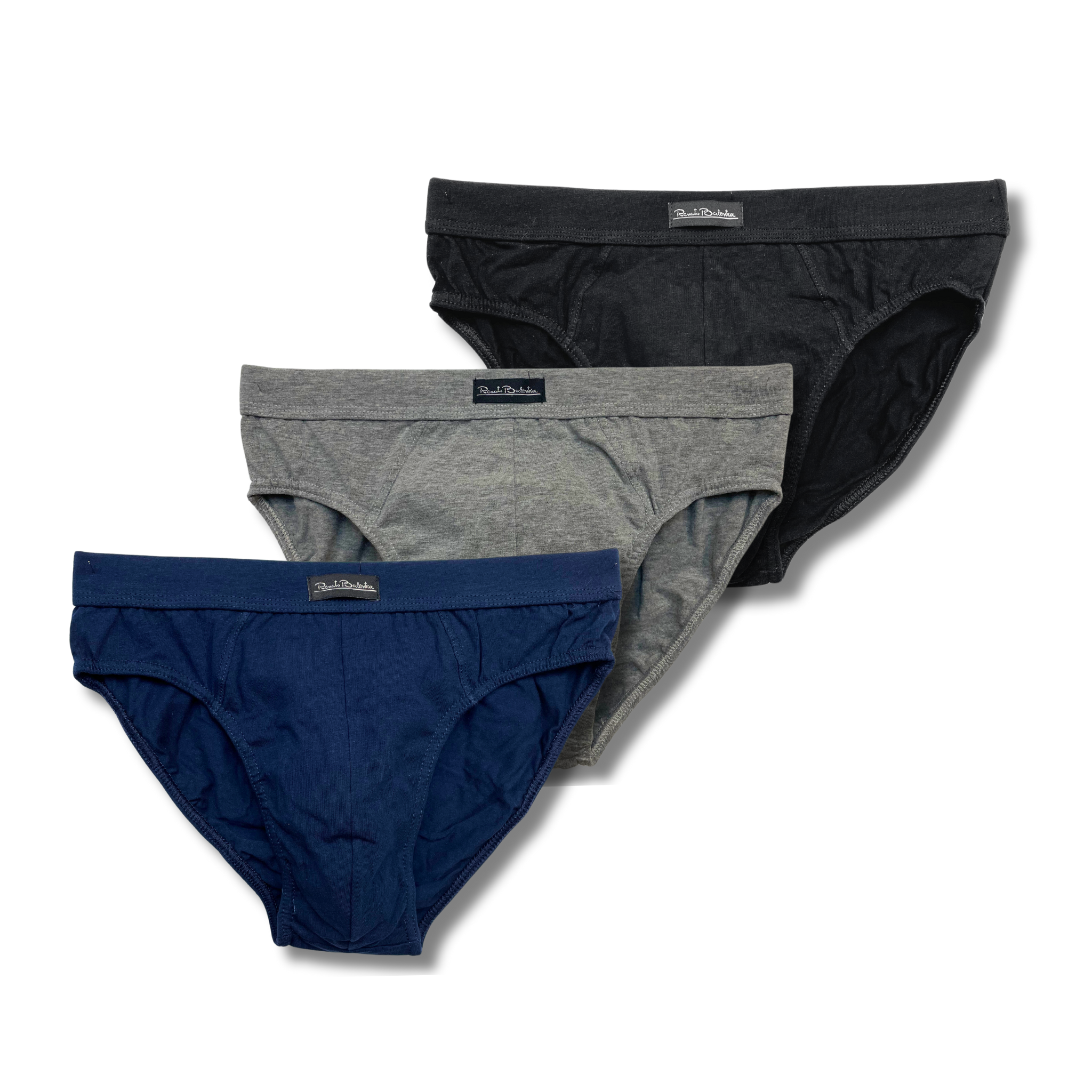 Slip Uomo 3 Pack Elastico Interno