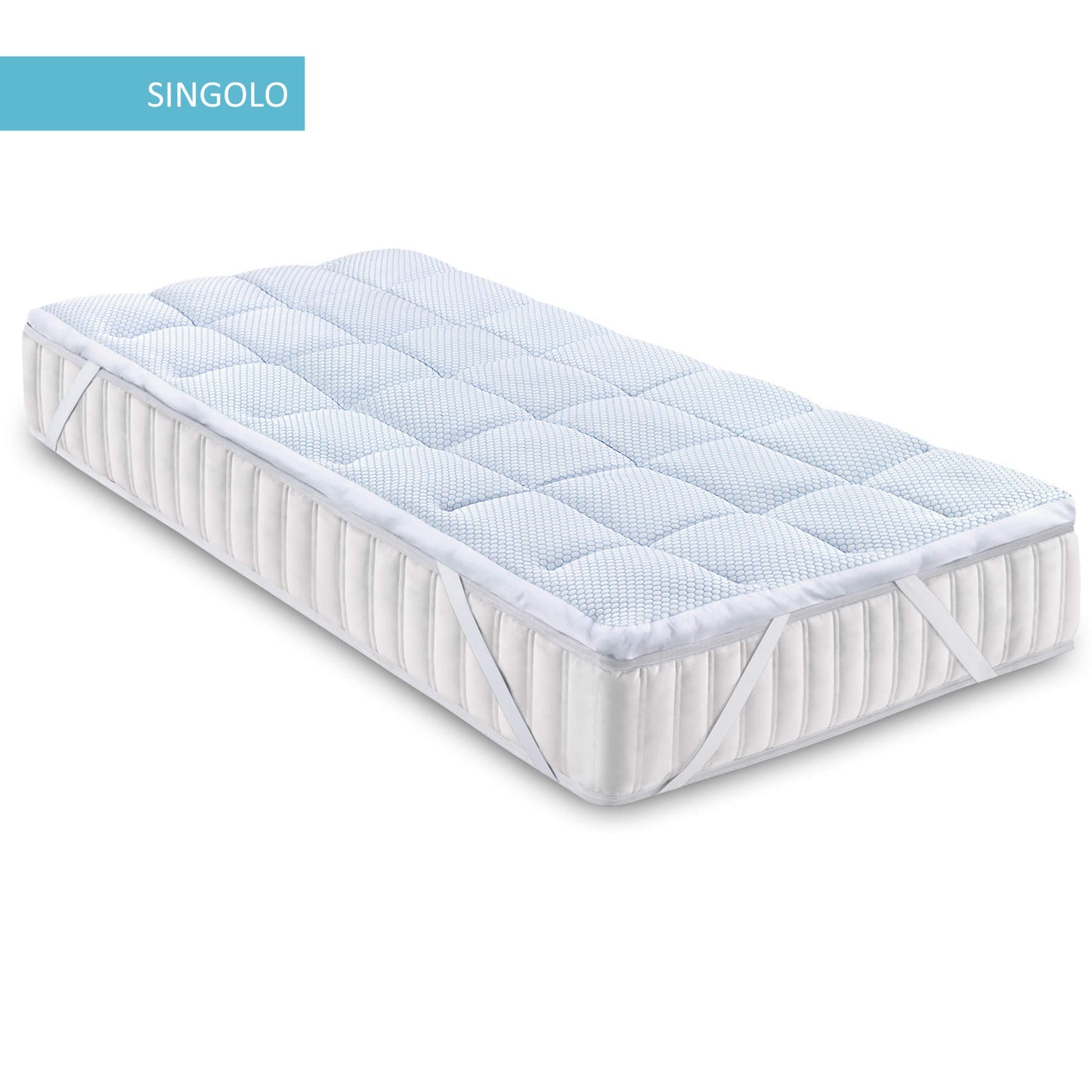 Topper Bed in microsfere Fresh - 85x200cm