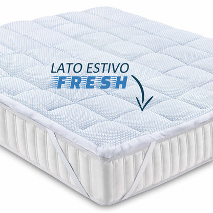 Topper Bed in microsfere Fresh - 85x200cm