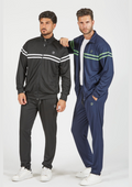 Tuta uomo full zip in tessuto tecnico traspirante