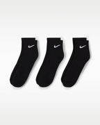 Nike Everyday Cushioned Calze da training alla caviglia (3 paia).
