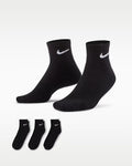 Nike Everyday Cushioned Calze da training alla caviglia (3 paia).