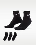 Nike Everyday Cushioned Calze da training alla caviglia (3 paia).