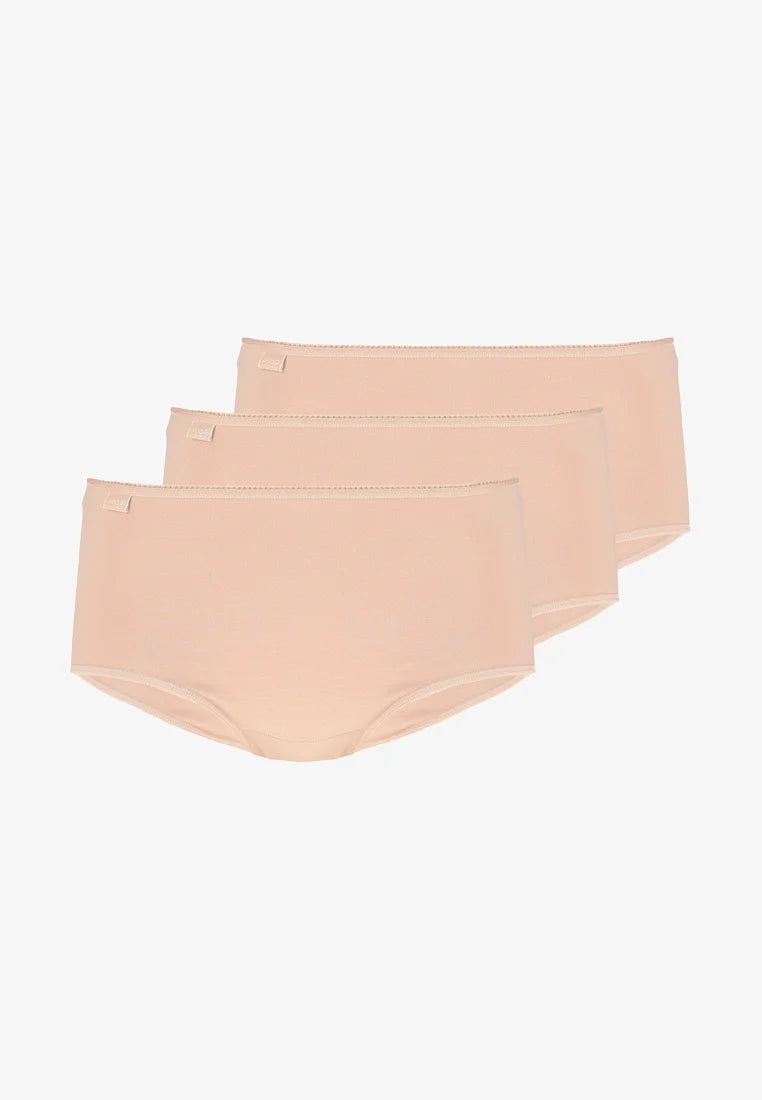 Slip 24/7 Cotton Midi 3 Pack - Nudo