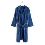 Accappatoio in Spugna di cotone Con Cappuccio Caleffi Minorca Unisex.