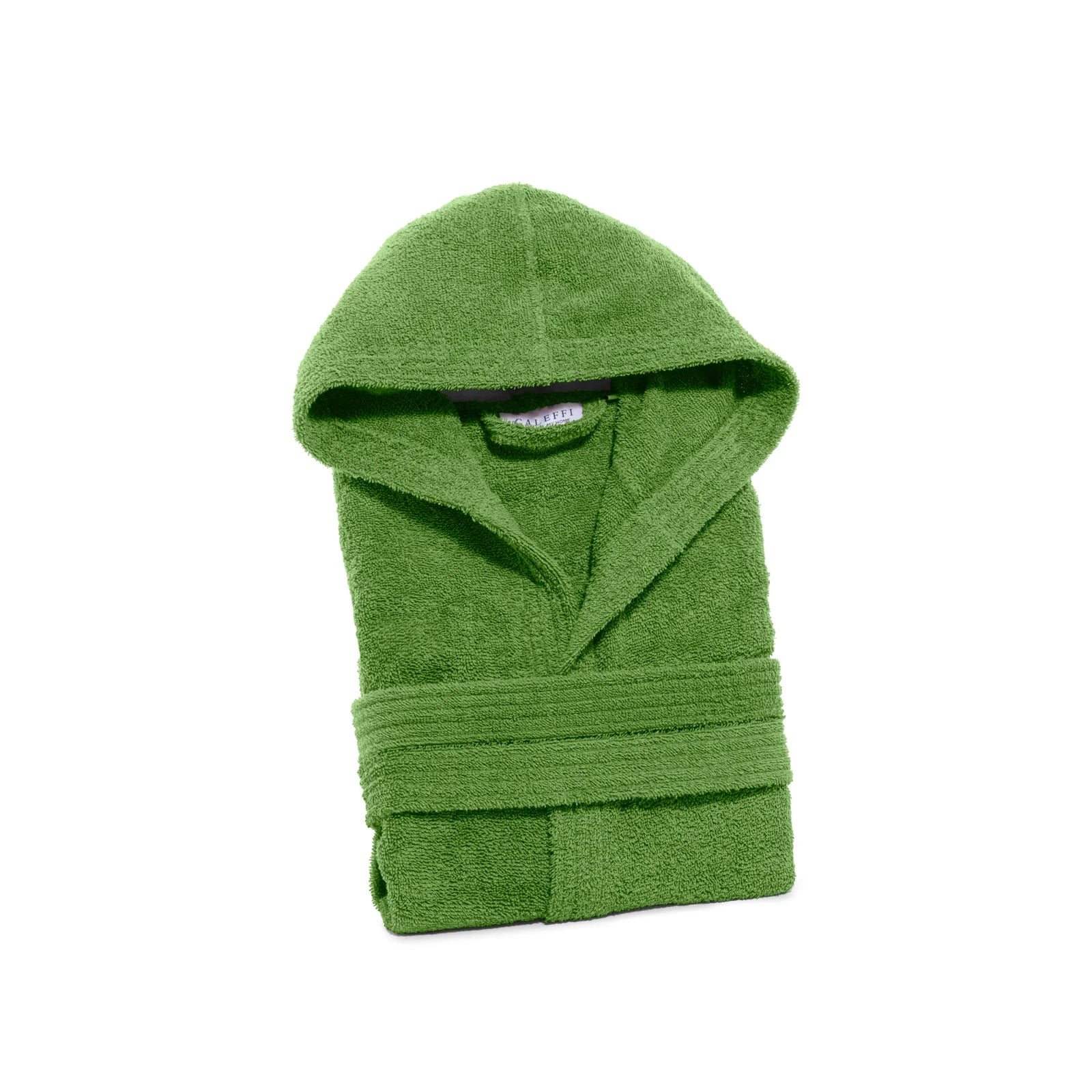 Accappatoio in Spugna di cotone Con Cappuccio Caleffi Minorca Unisex