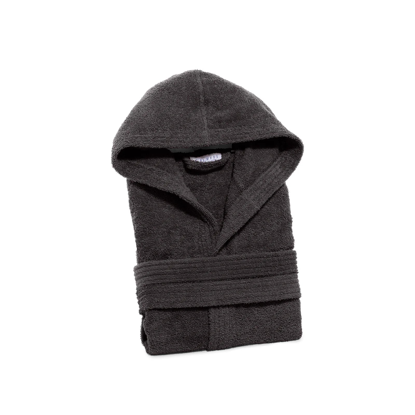 Accappatoio in Spugna di cotone Con Cappuccio Caleffi Minorca Unisex