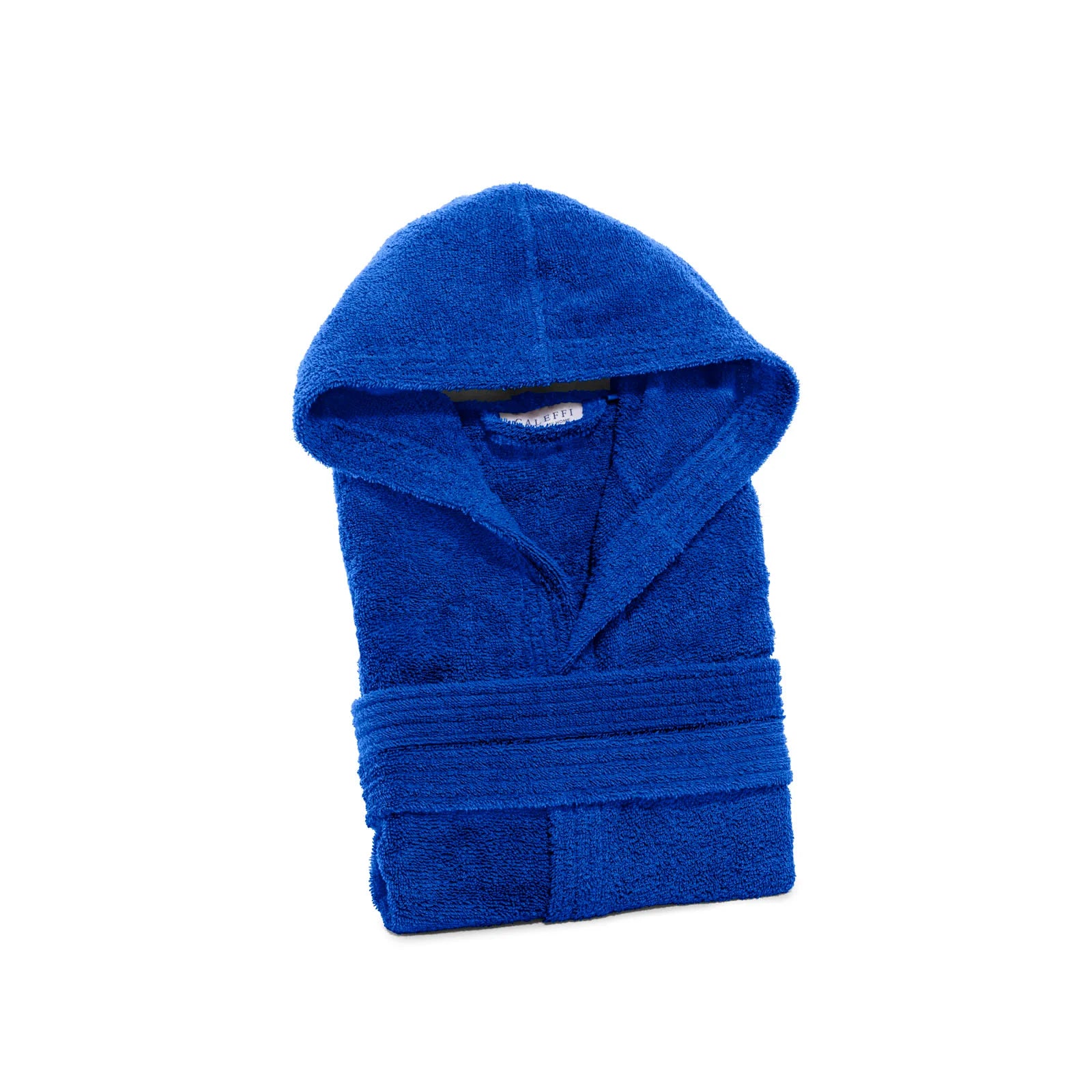 Accappatoio in Spugna di cotone Con Cappuccio Caleffi Minorca Unisex
