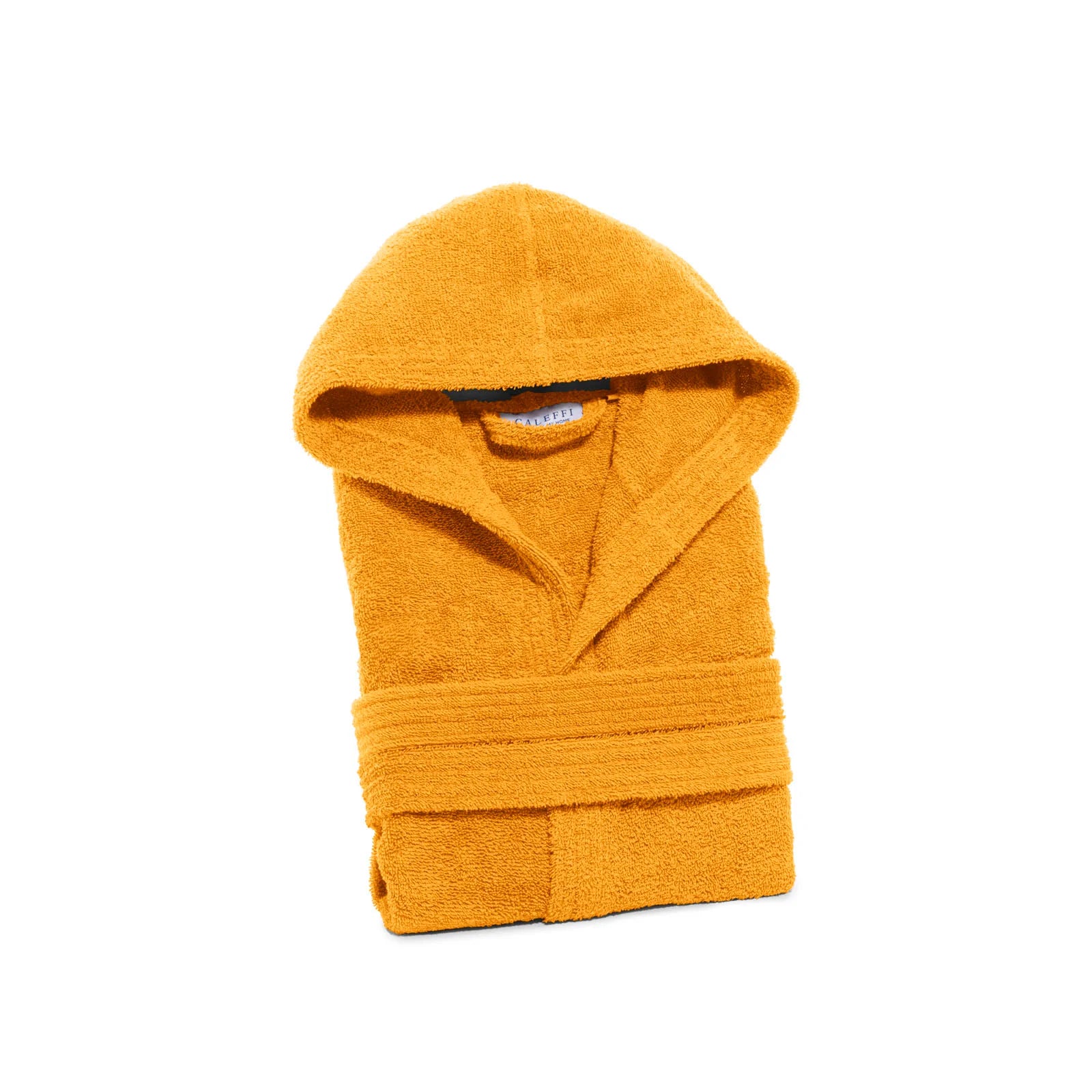 Accappatoio in Spugna di cotone Con Cappuccio Caleffi Minorca Unisex