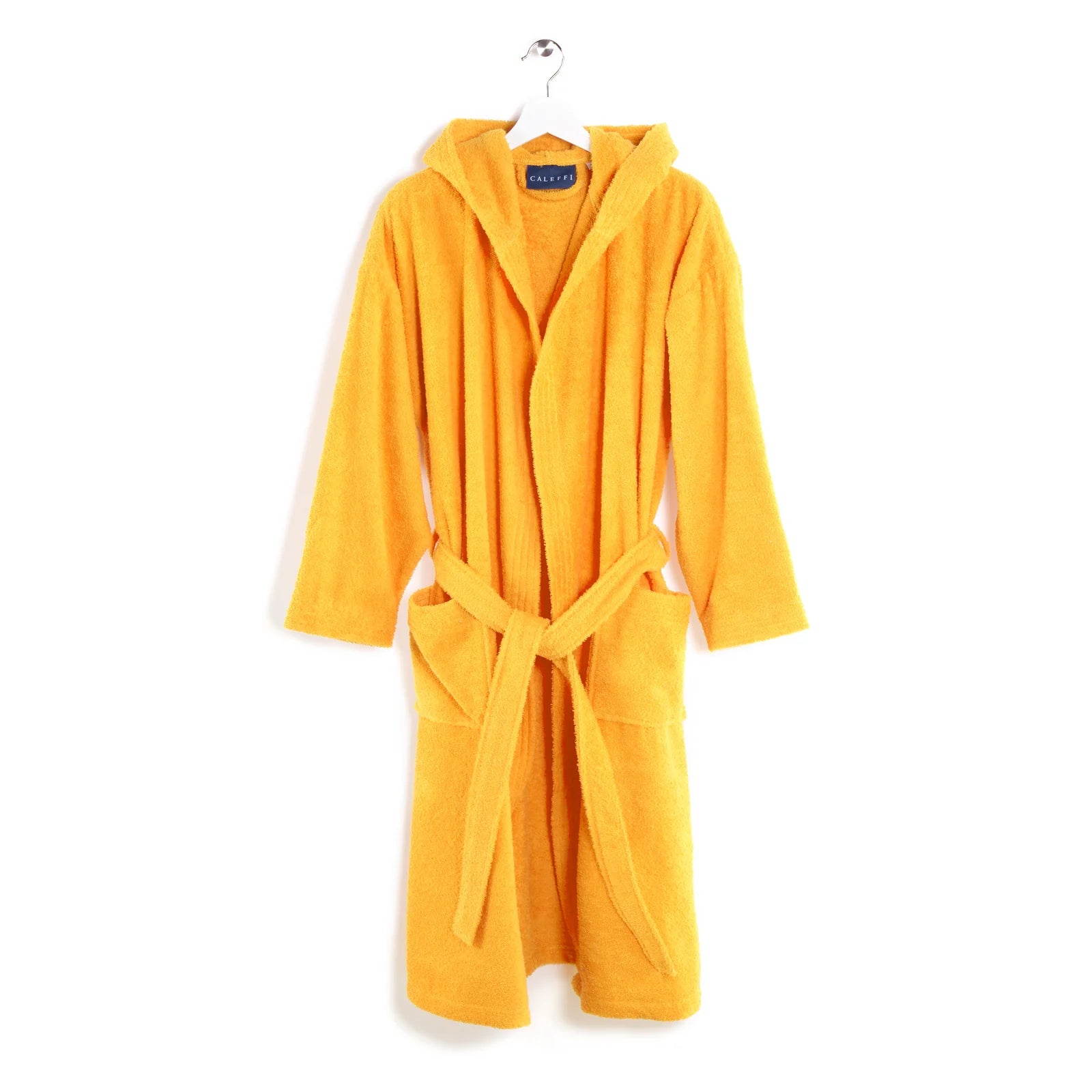 Accappatoio in Spugna di cotone Con Cappuccio Caleffi Minorca Unisex.