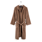 Accappatoio in Spugna di cotone Con Cappuccio Caleffi Minorca Unisex.