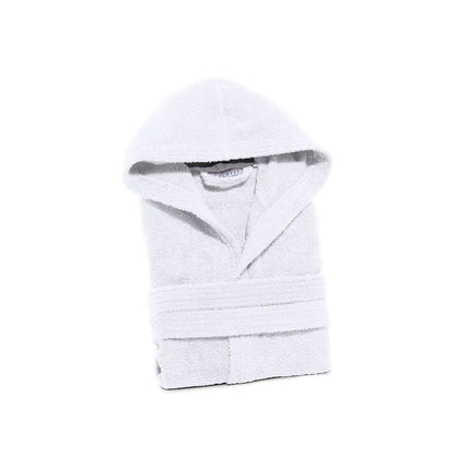 Accappatoio in Spugna di cotone Con Cappuccio Caleffi Minorca Unisex