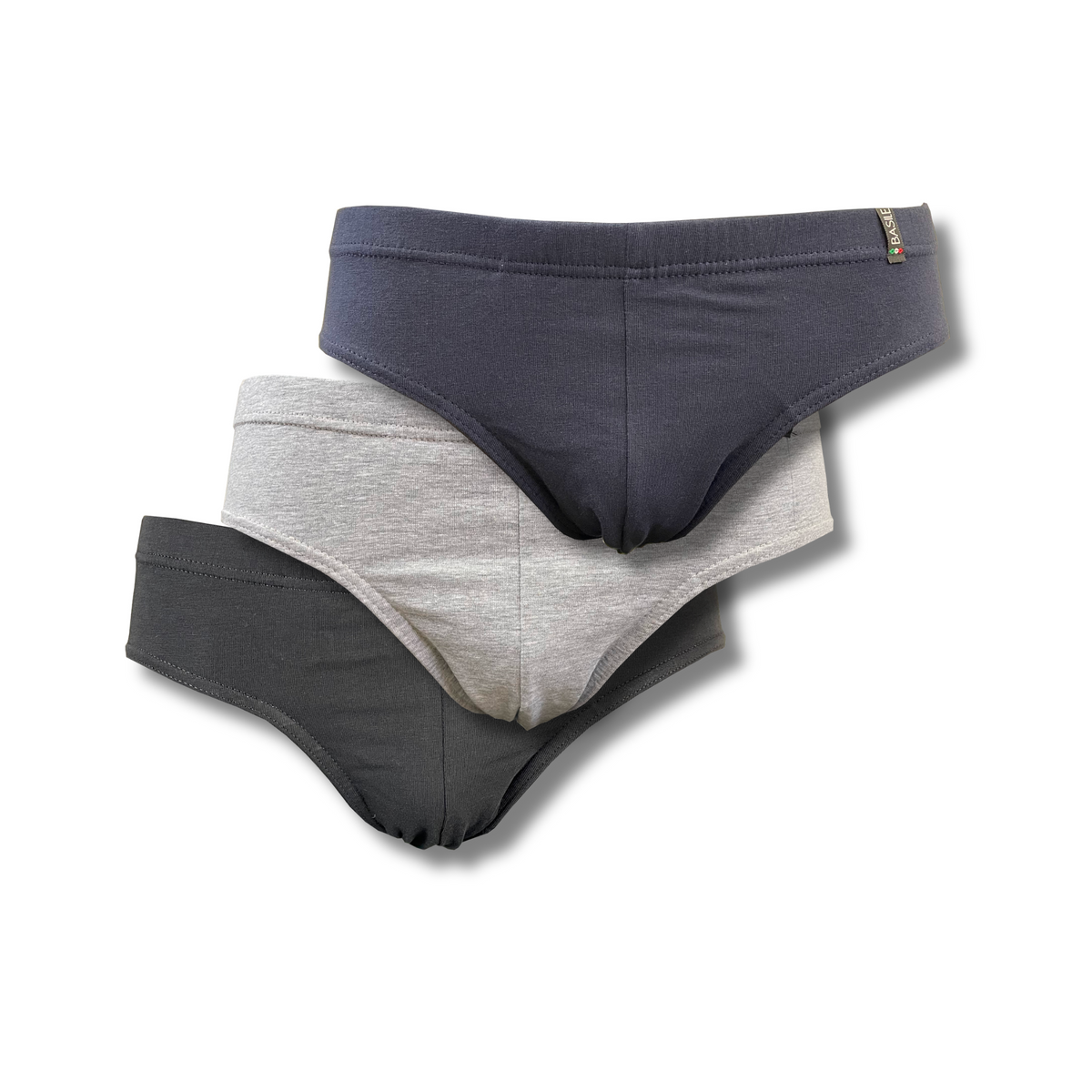 Slip Uomo 3 Pack Basile con elastico interno - Assortiti