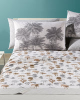 Completo Lenzuola In Cotone Bali Matrimoniale Caleffi