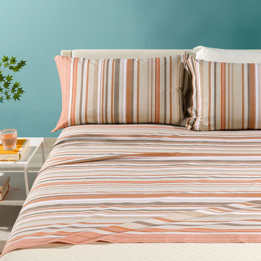 Completo Lenzuola In Cotone - Bristol Singolo Caleffi