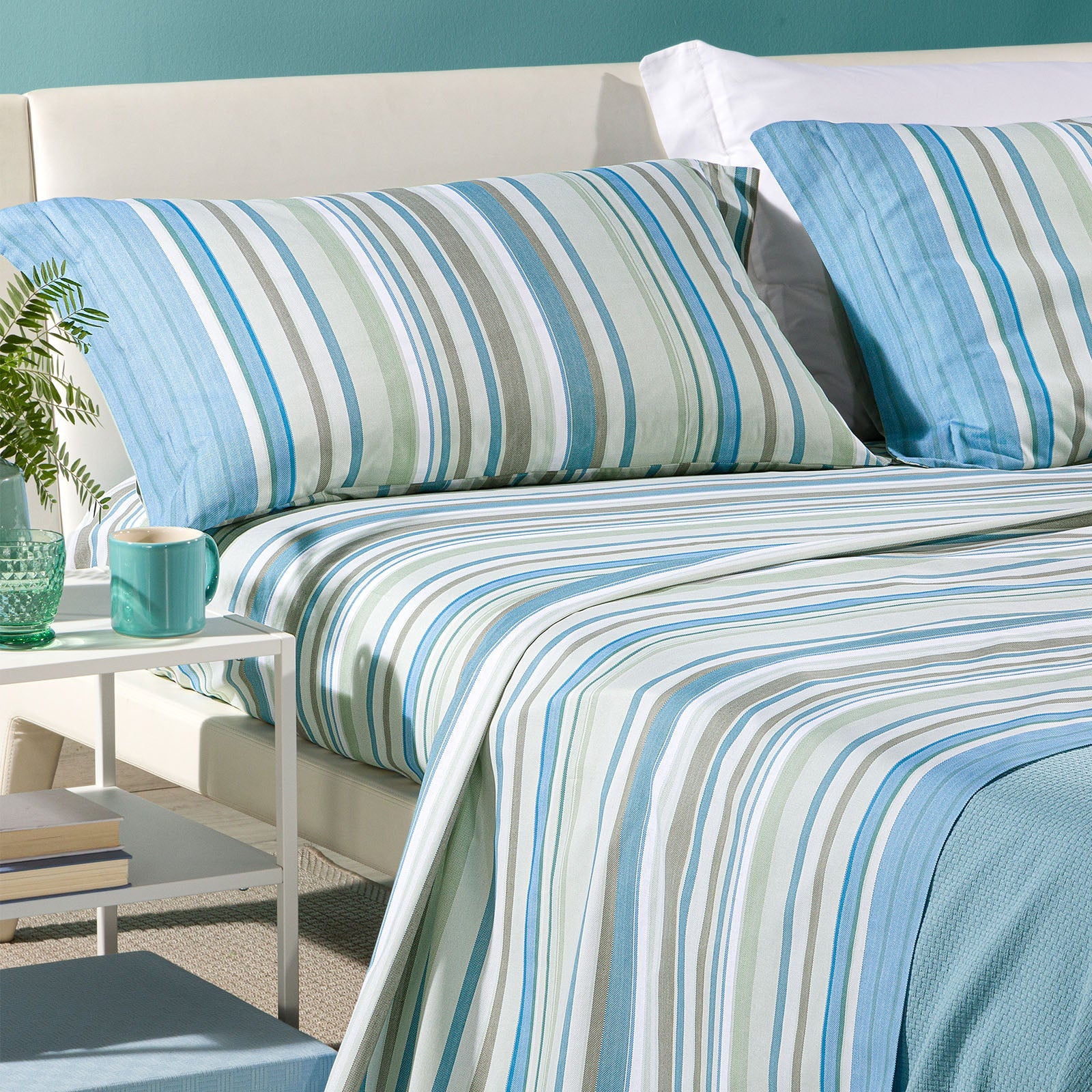 Completo Lenzuola In Cotone - Bristol Singolo Caleffi