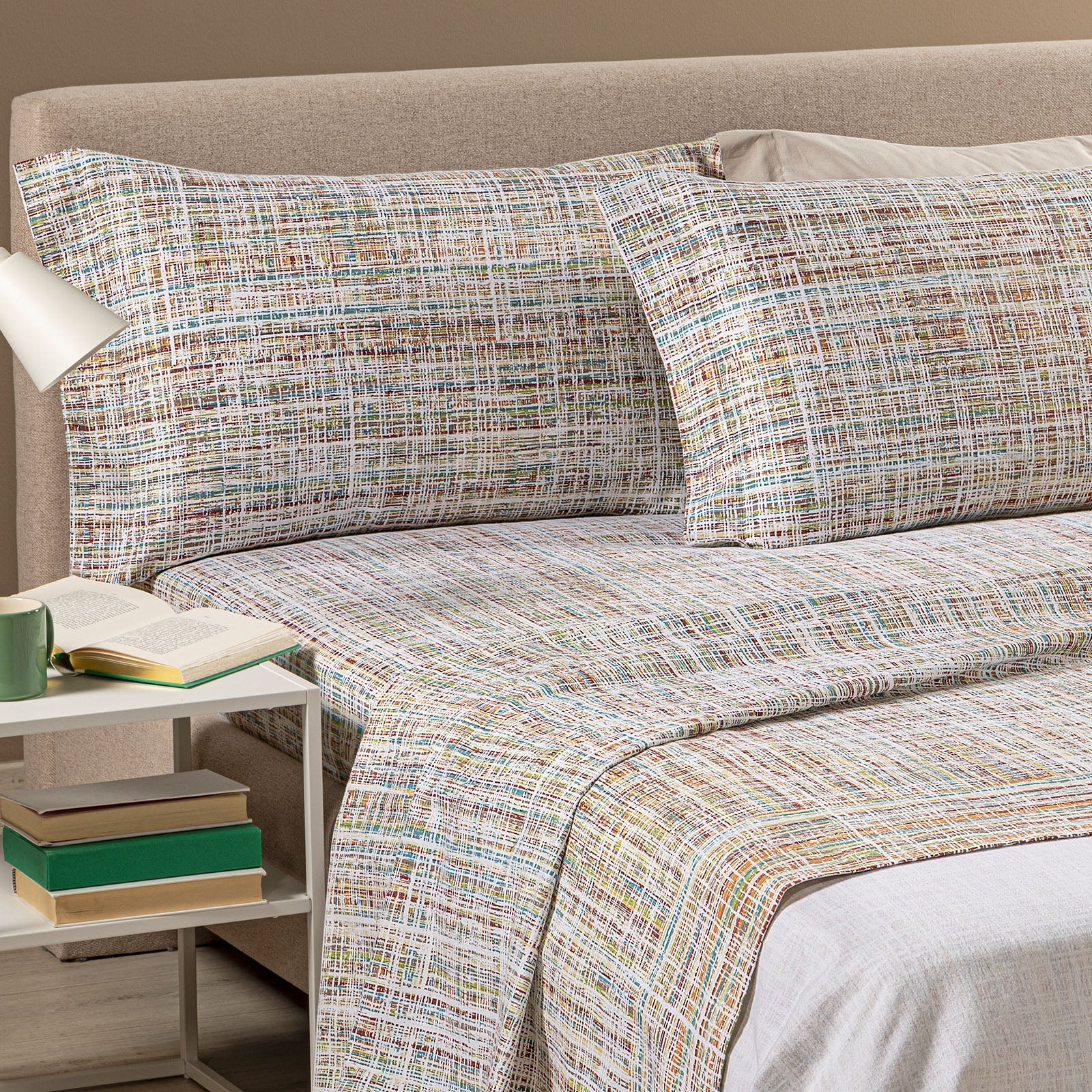 Completo Lenzuola Candy in Flanella