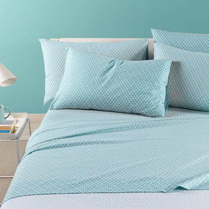 Completo Lenzuola In Cotone Millerighe Singolo Caleffi