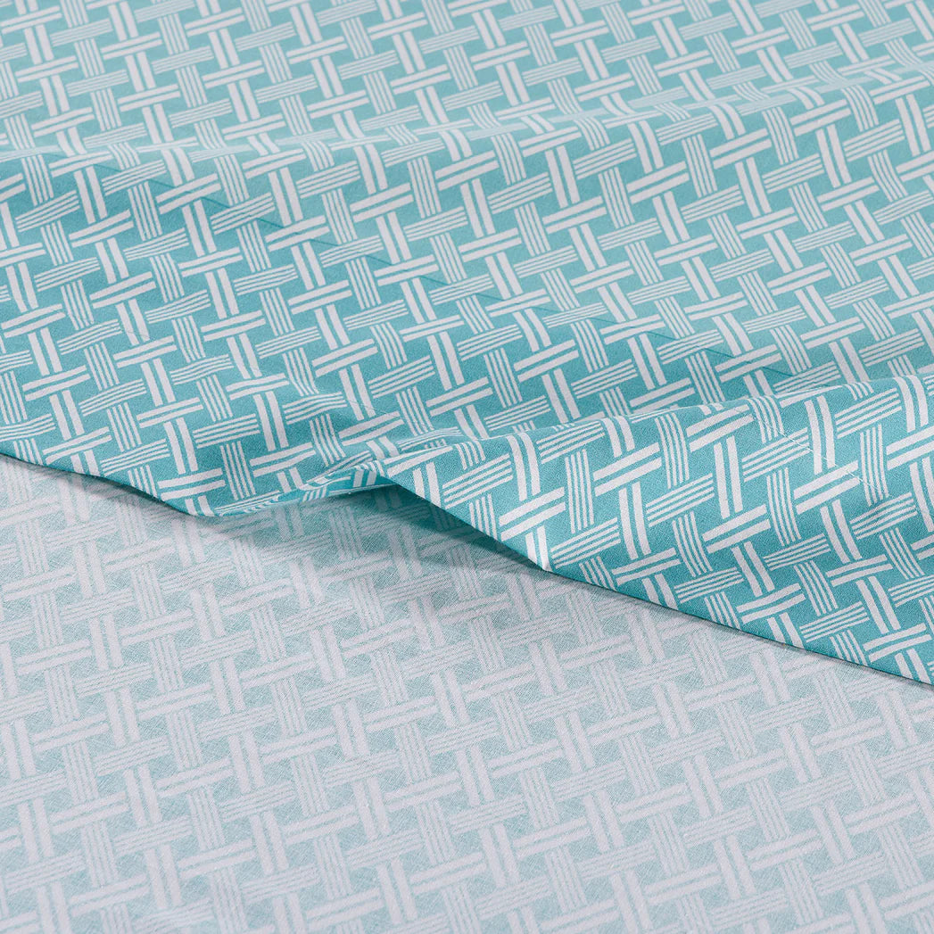 Completo lenzuola Matrimoniale Millerighe in cotone