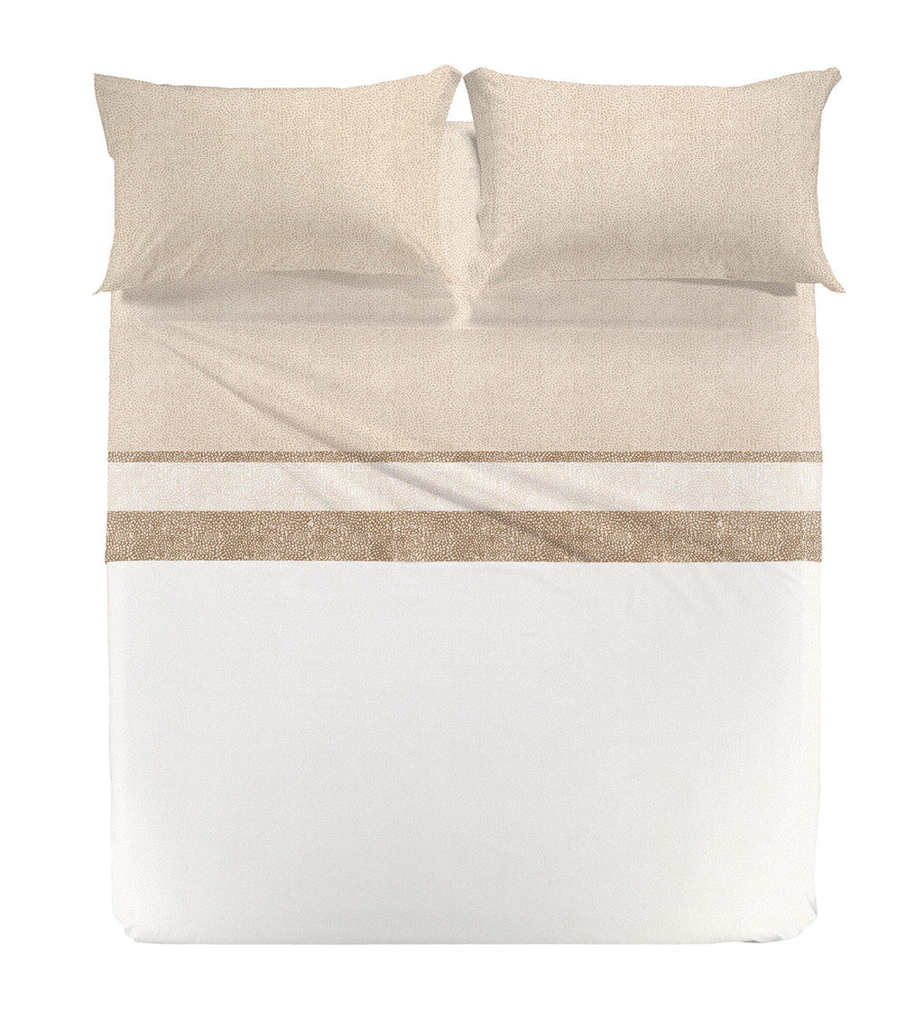 Completo Lenzuola In Cotone Nevada Singolo Caleffi