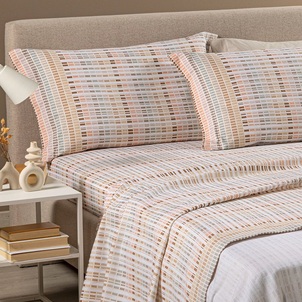 Completo Lenzuola Norvegia in Flanella