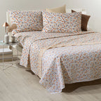 Completo Lenzuola In Cotone Orleans Matrimoniale Caleffi
