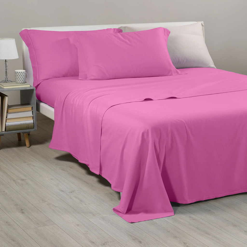 Completo Lenzuola Tinta unita in Flanella
