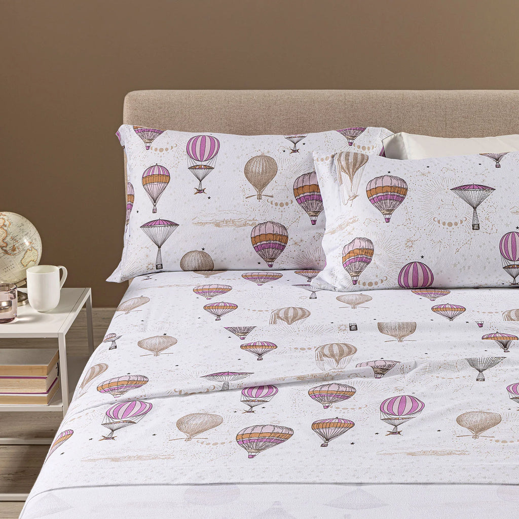 Completo Lenzuola Volo in Flanella