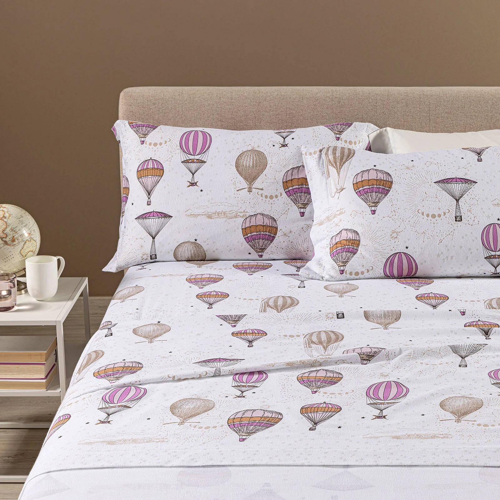 Completo Lenzuola Volo in Flanella