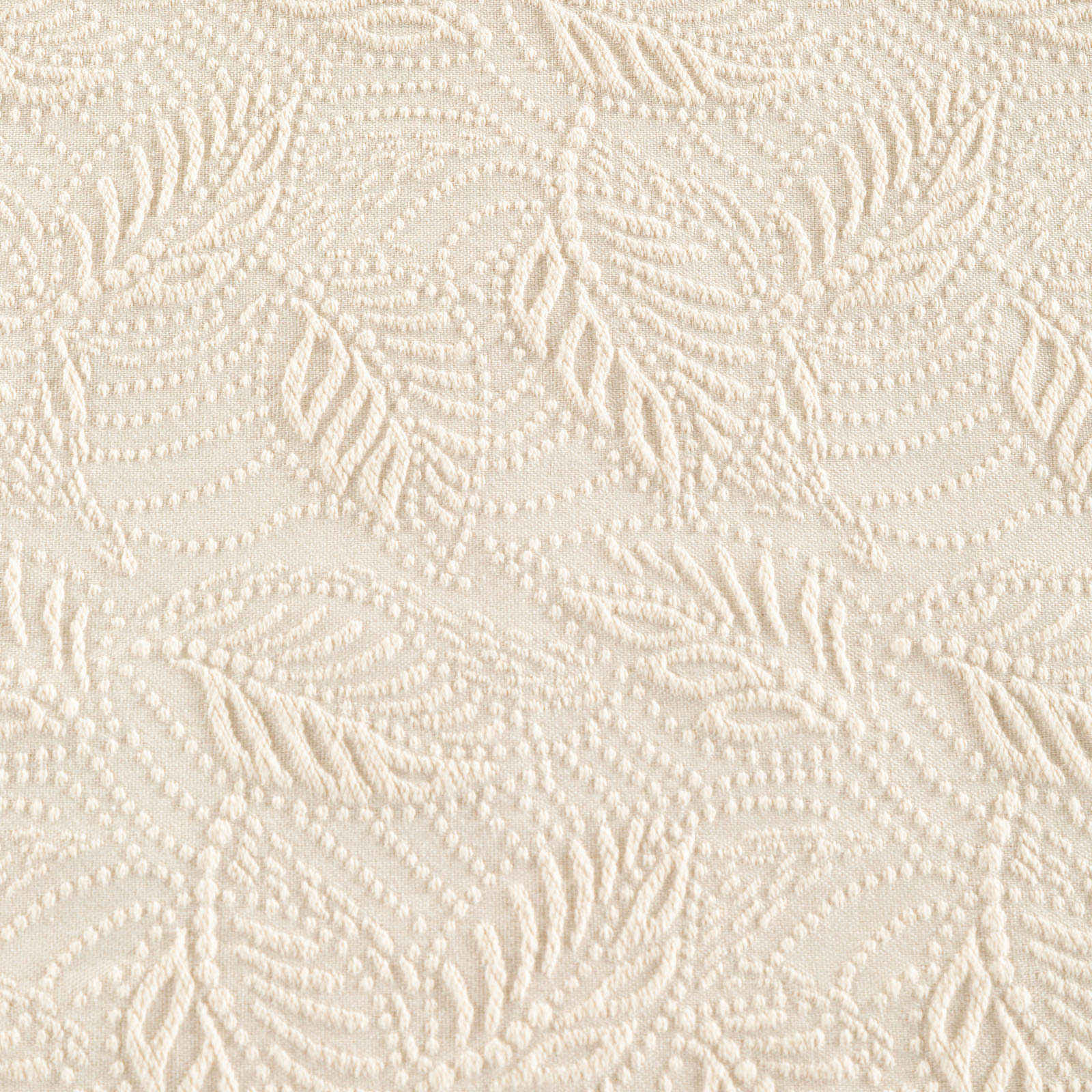 Copriletto Non Trapuntato In Cotone Egeo Matrimoniale Avorio Primanatura