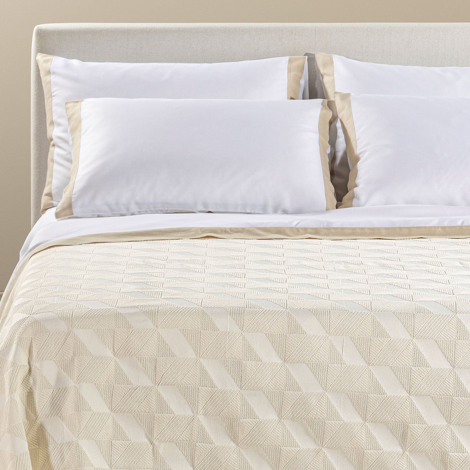 Copriletto Non Trapuntato In Cotone Rapallo Matrimoniale - Primanatura