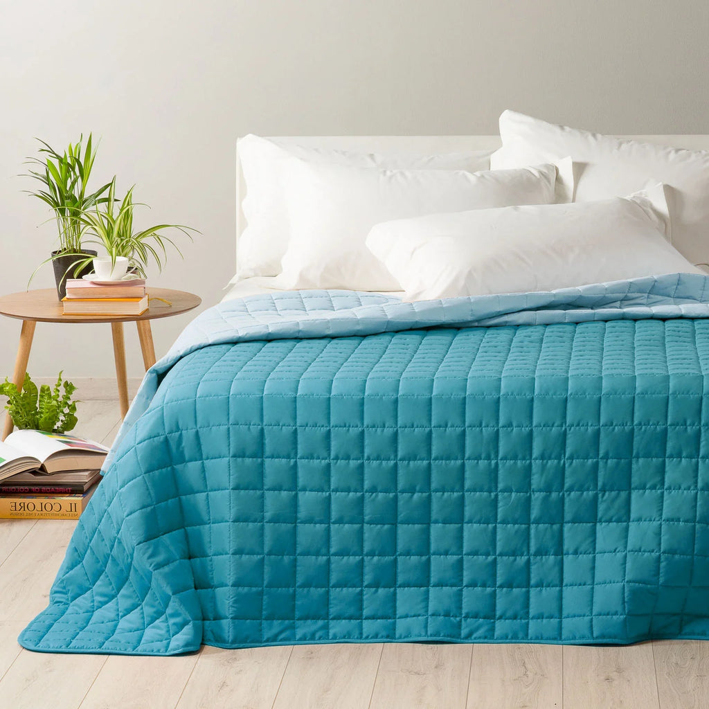 Caleffi - Copriletto Trapuntato In Microfibra Matrimoniale Modern