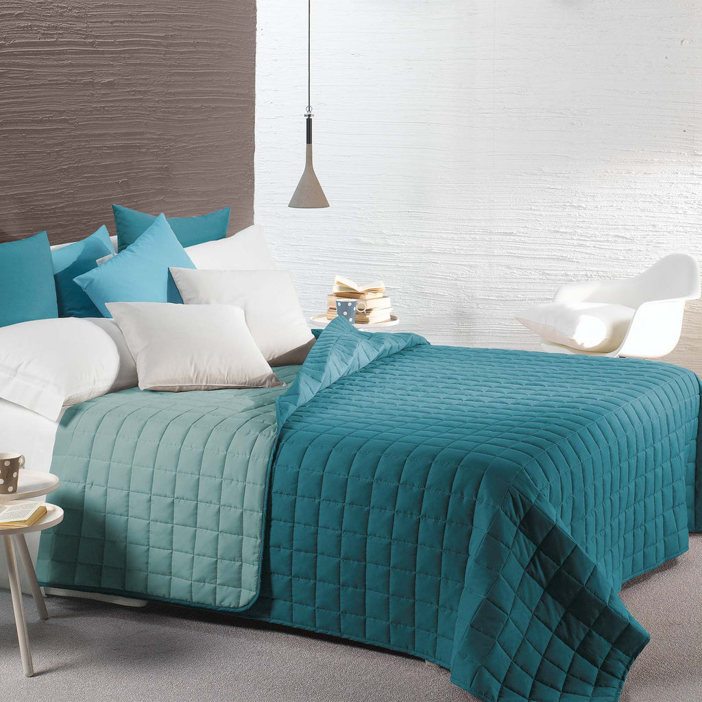 Caleffi - Copriletto Trapuntato In Microfibra Matrimoniale Modern