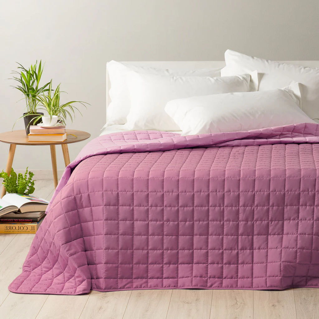 Caleffi - Copriletto Trapuntato In Microfibra Matrimoniale Modern