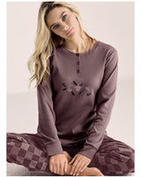 Pigiama da donna in caldo cotone